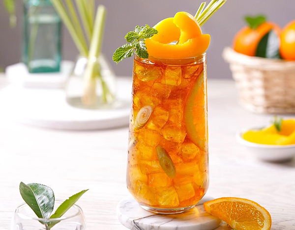 Trà Đào Cam Sả Tươi